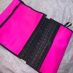 Pink corset/waist trainer